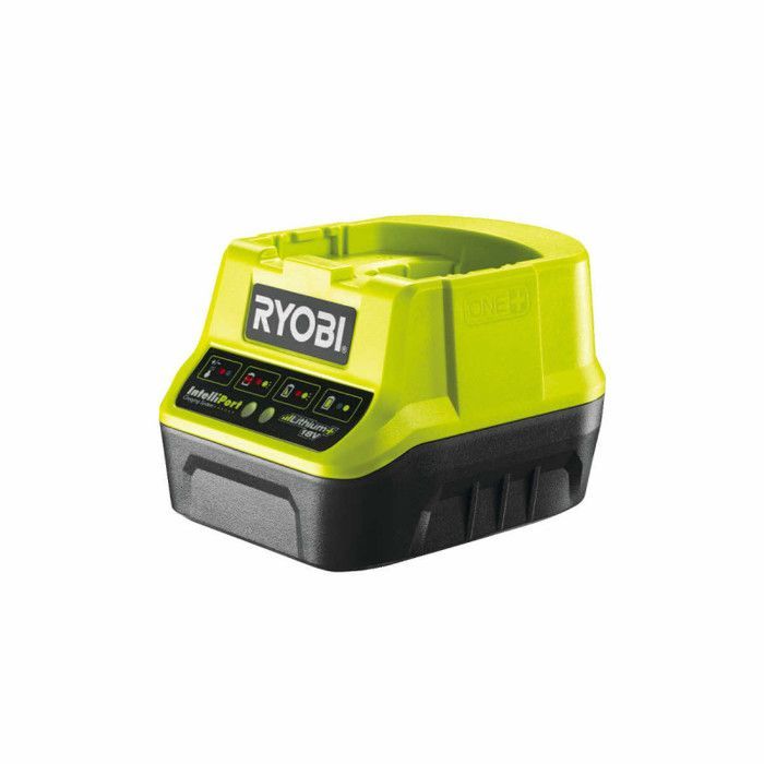 Pack of 2 RYOBI 18V One+ 5.0Ah LithiumPlus batteries - 1 2.0Ah RC18120-250 fast charger
