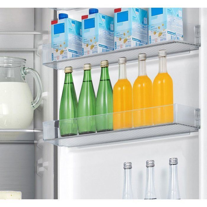 Réfrigérateur combiné - HISENSE - RT641N4AIE1 - Mulitportes - 493 L - Classe E - 70,4 x 69,4 x 200 cm - Inox
