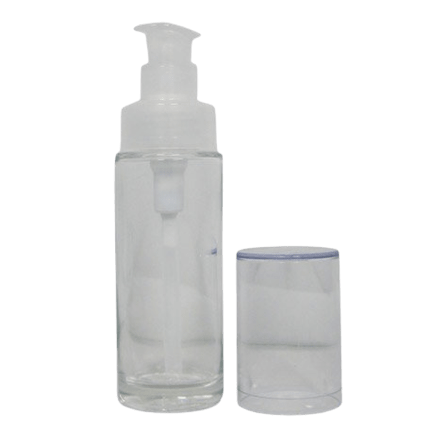Flacon en verre Douceur 30 ml avec pompe crème