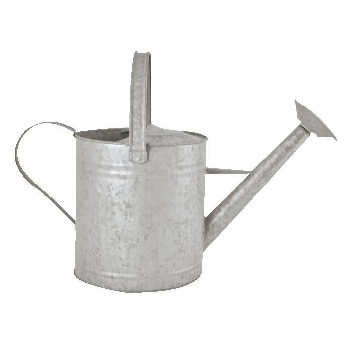 Regadera de zinc - ESSCHERT DESIGN - 3,5 L - Gris - Acero galvanizado - Manual
