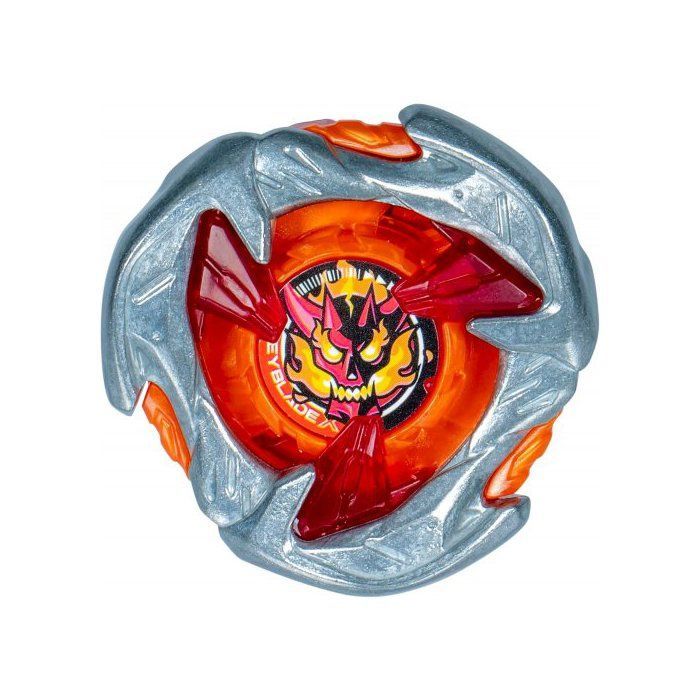 Set de trompo Beyblade X Hammer Incendio 3-70H - Trompo + Lanzador - Tipo Balance + 1 Tarjeta