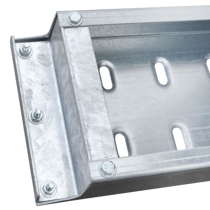 Car loading ramps, pair of 3, 1-2 ton, 2.5 meters