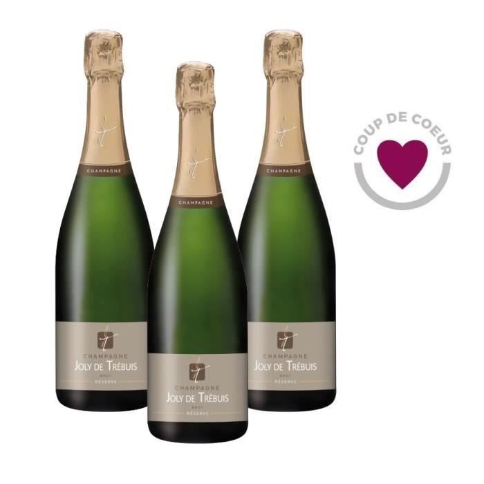 Champán Joly de Trébuis 75 cl x3