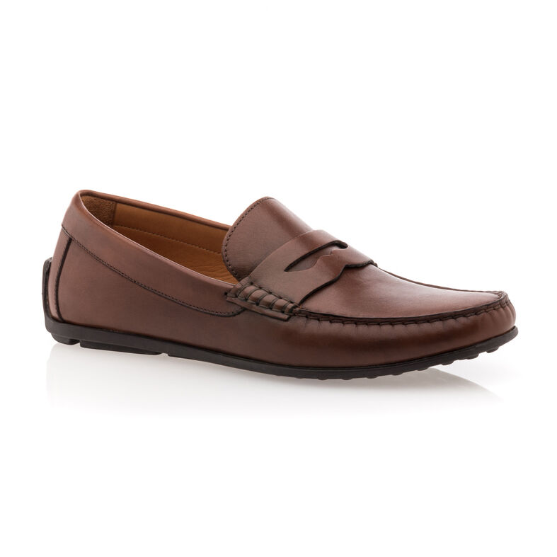 Miesten ruskeat loaferit/veneilykengät