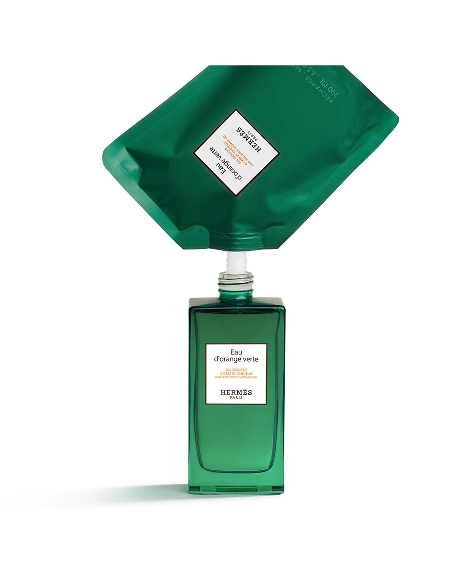 HERMÈS Le Bain Eau d'orange verte, reîncărcare gel de duș