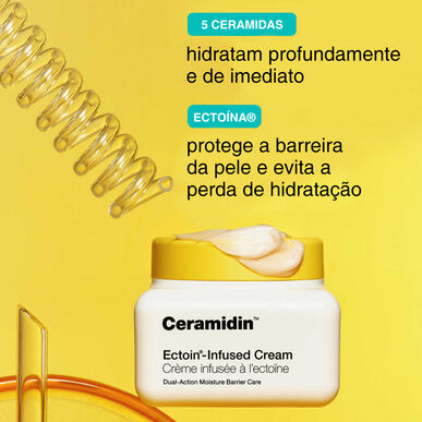 Dr. Jart Ceramidin Ectoin-Infused Cream Skoncentrowany krem nawilżający do twarzy z 5 ceramidami, 50 ml