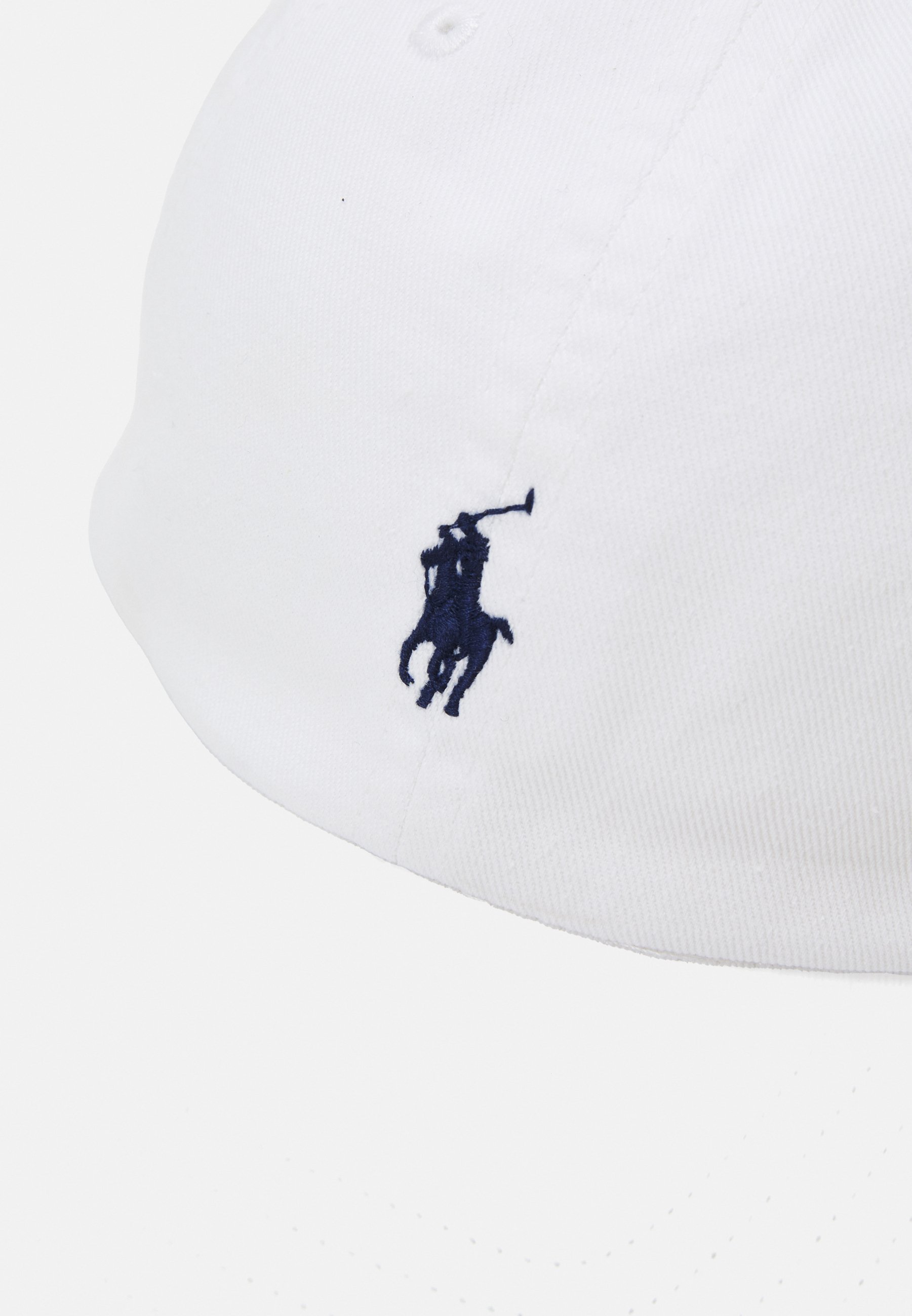 Polo Ralph Lauren Baumwoll-Chino-Baseballkappe – Kappe – weiß