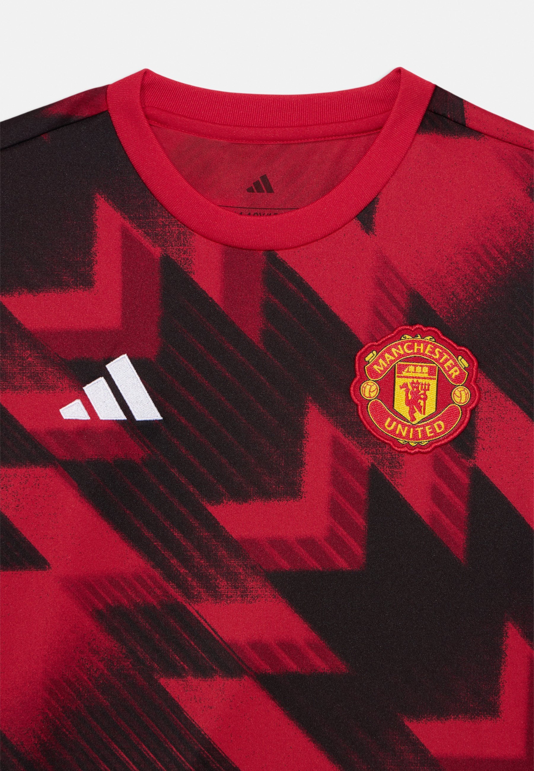 adidas Performance MANCHESTER UNITED PRE MATCH UNISEX - Print T-Shirt - mufc red