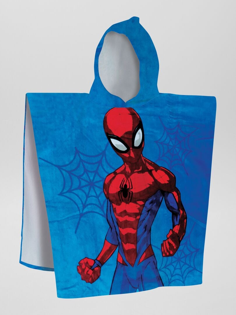Szlafrok Spider-Man - niebieski/czerwony