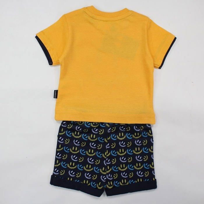 Conjunto de roupa Eleven Paris - GELV 5021 ST S2 - Conjunto de duas peças, amarelo, tamanho 6 para bebê menino