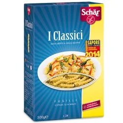 SCHAR Schar Fusilli gluteenivaba pasta 500g