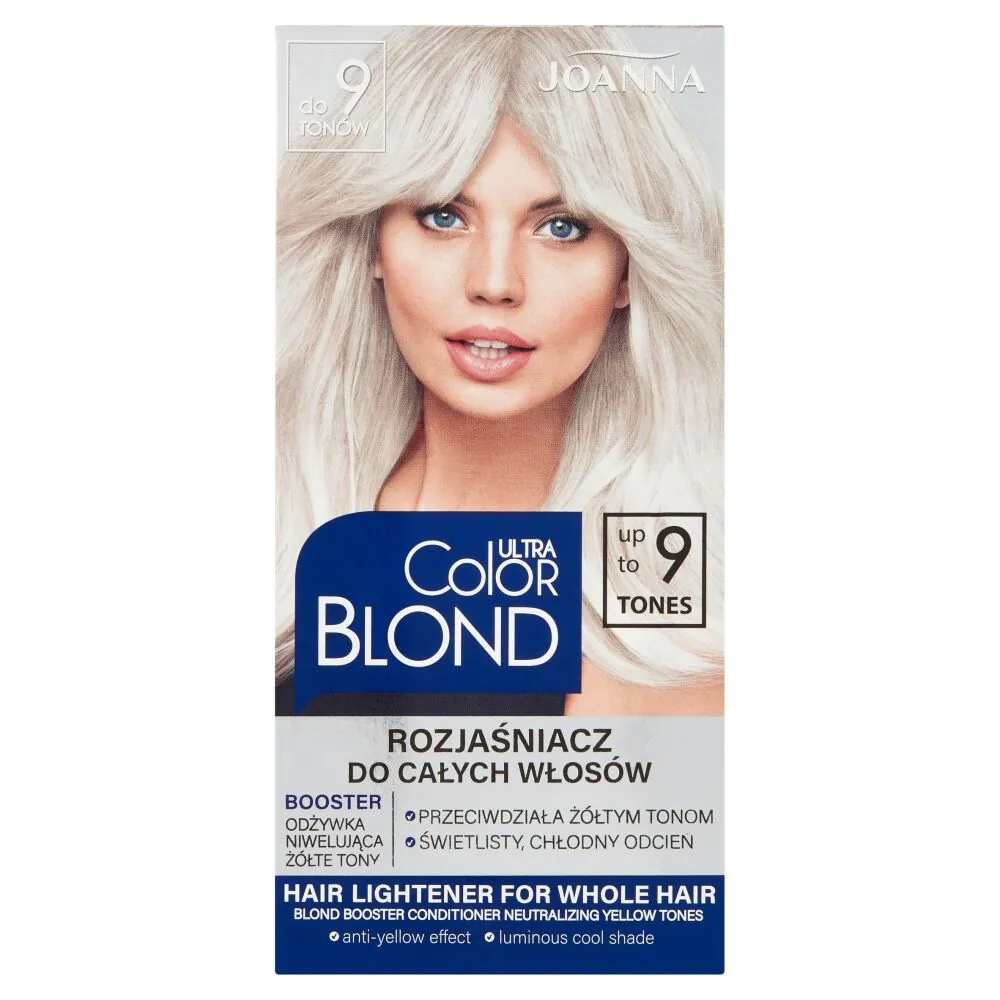 Joanna Ultra Color Blond - Rozjaśniacz do całych włosów (do 9 tonów) 1 szt.