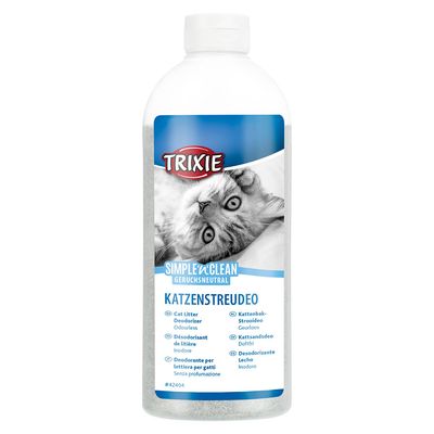 Dezodorant do kuwety dla kota Trixie Simple'n'Clean z węglem aktywnym