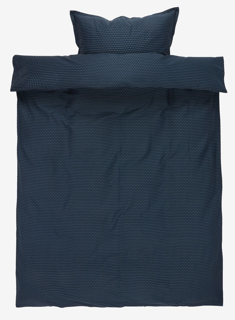 NIRA plus Satin NIRA set posteljine 140x200 tamnoplava