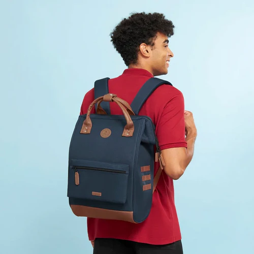 Cabaia Adventurer Großer Chicago Rucksack, Blau