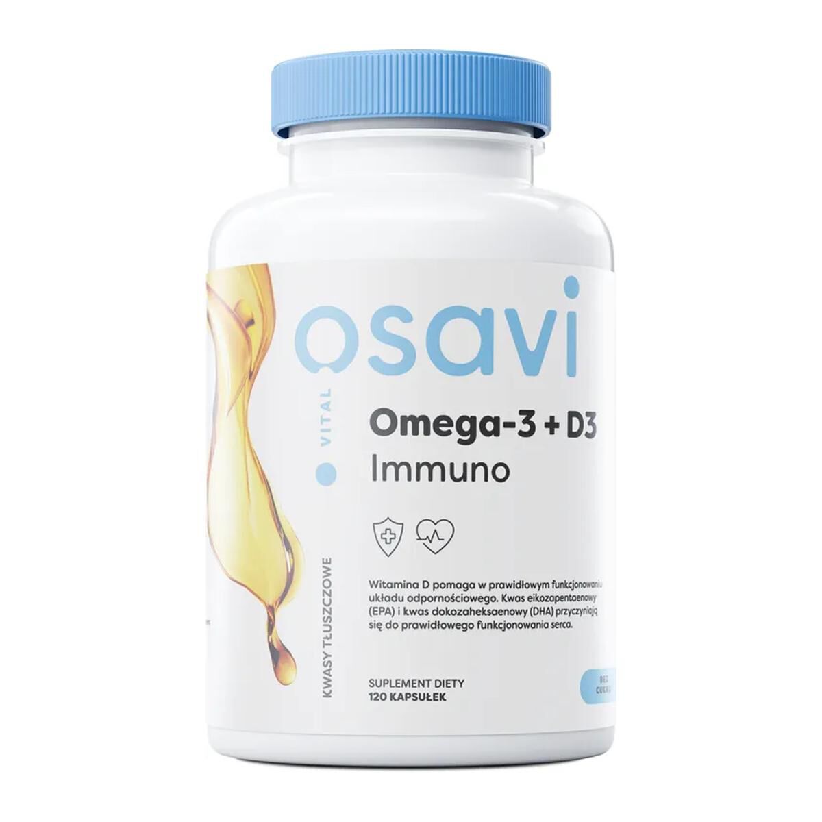 Osavi Omega 3 + D3 Inmuno 1300 mg + 2000 UI