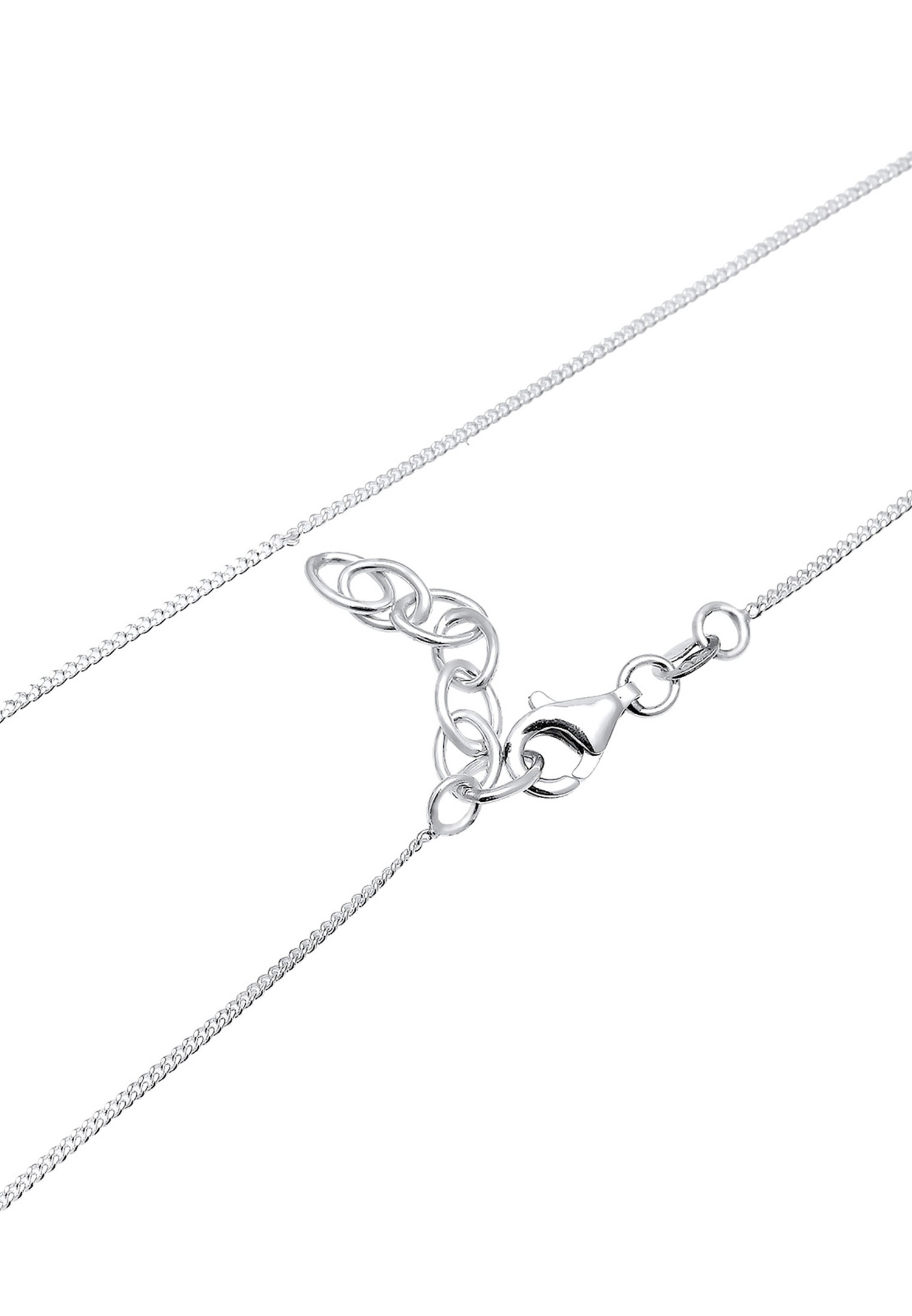 Elli Femmes Choker Coeur Pendentif Filigrane en Argent Sterling 925