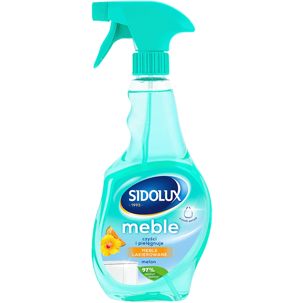 Sidolux - Środek do czyszczenia mebli na wysoki połysk 500 ml