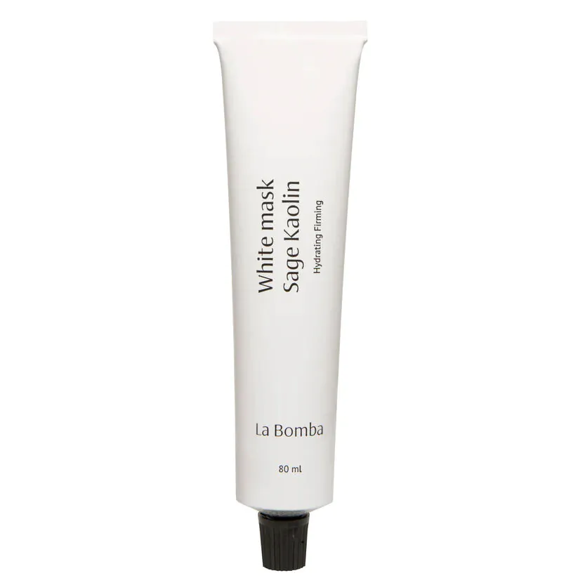 La Bomba Bath White Mask Sage Kaolin