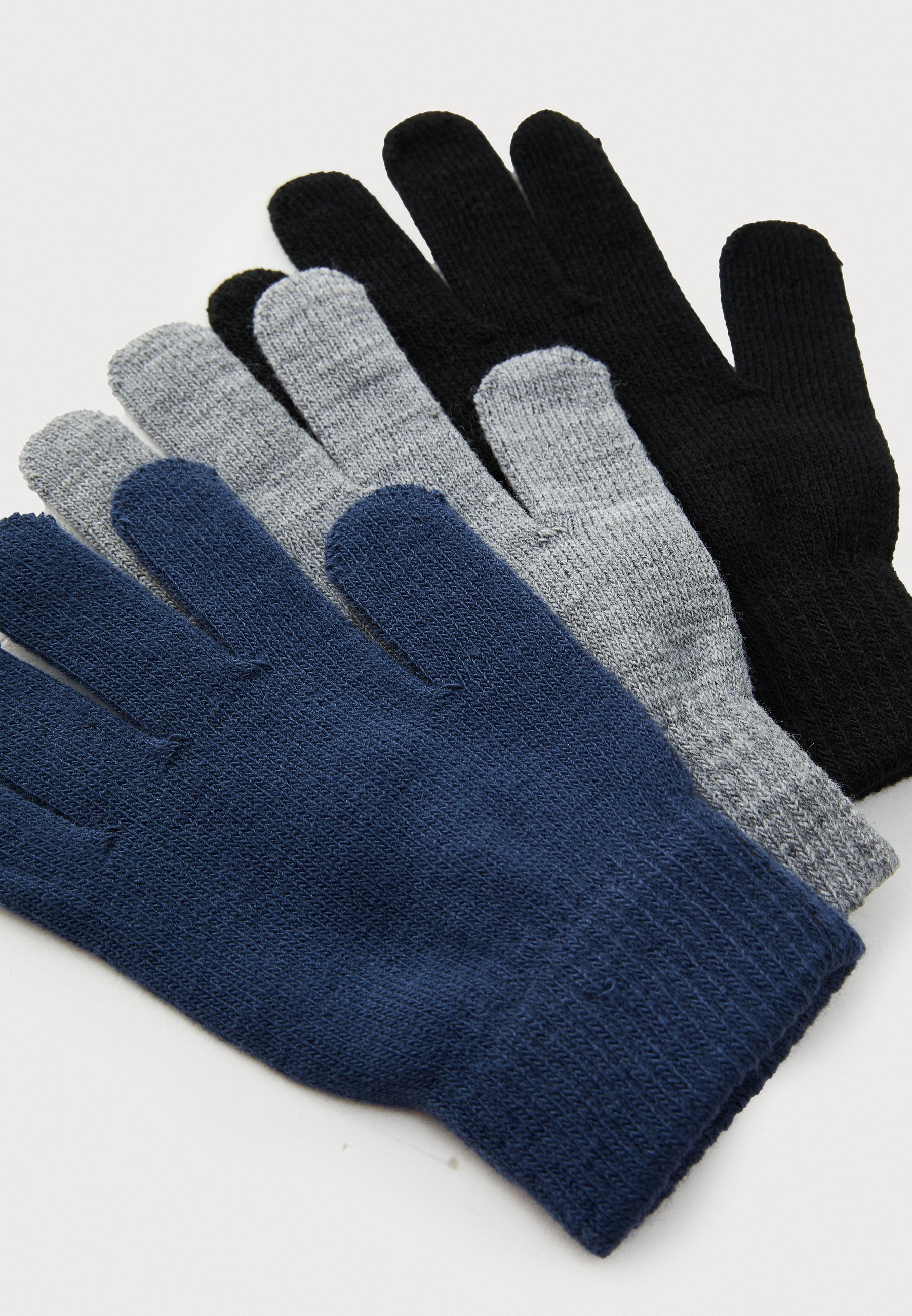 Nommez-le NKMMAGIC GLOVES UNISEX 6 PACK - Gants - noir/gris envoûtant
