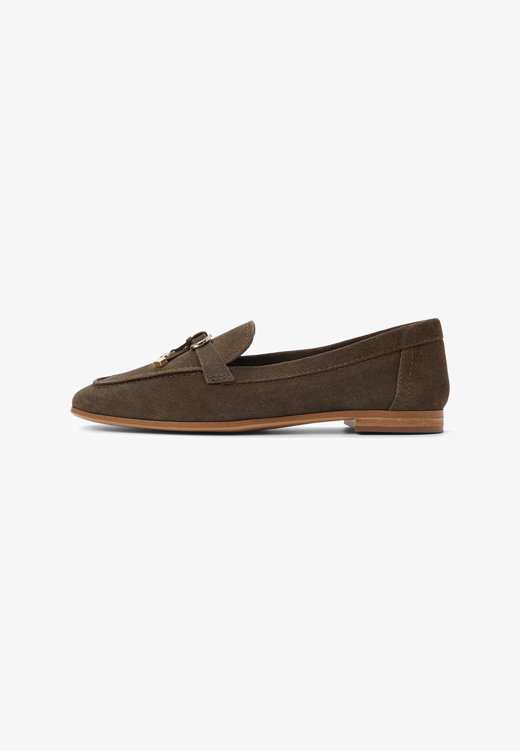 ALDO Slip-ons - donkergroen