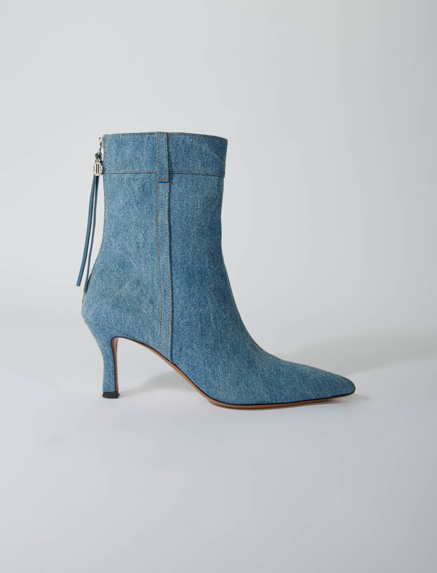 Cowboylaarzen met spitse neus - Blauw