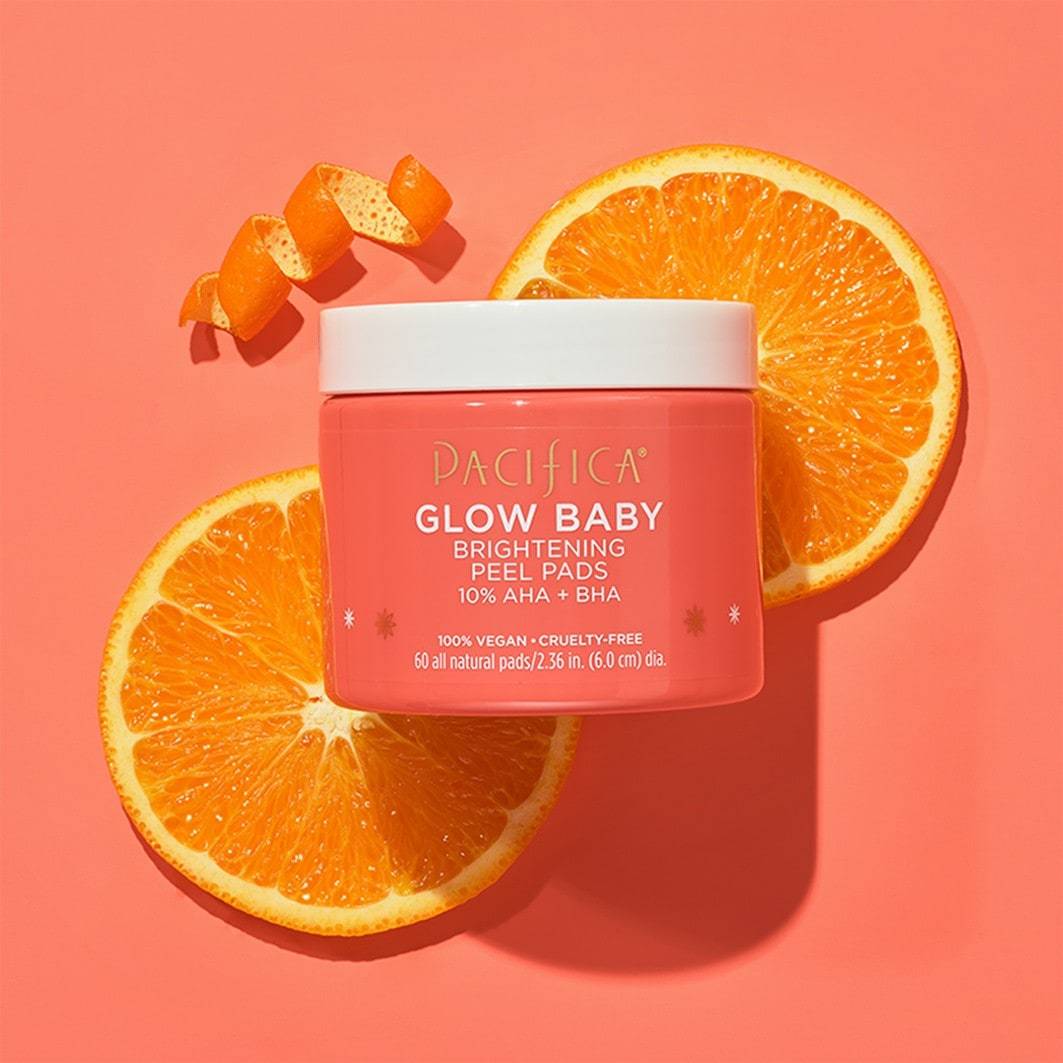 Pacifica Gesichtspeeling Glow Baby Aufhellende jastučići za piling - 159 g