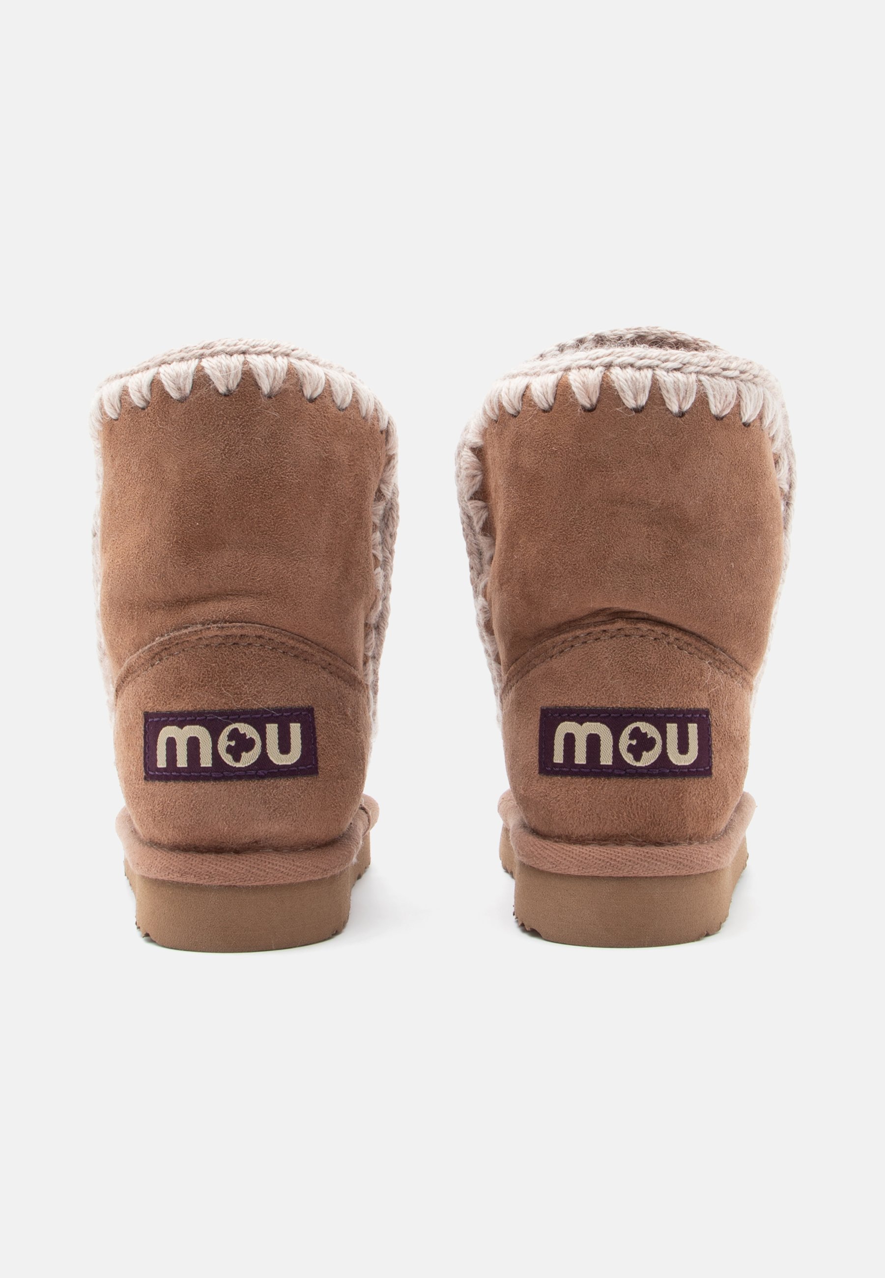 Mou KID - Botas - rosa/marrom