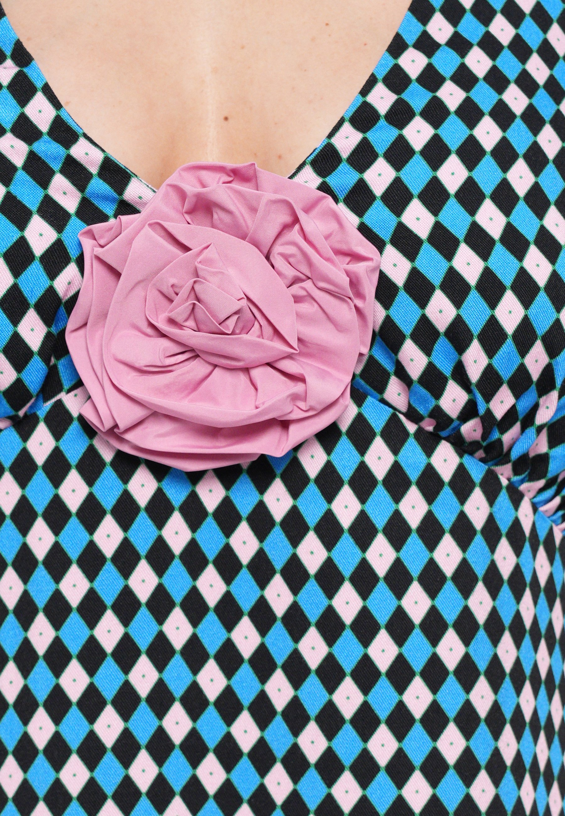 Sleeper JARDIN HALTERNECK - Dagjurk - roze/zwart/blauw