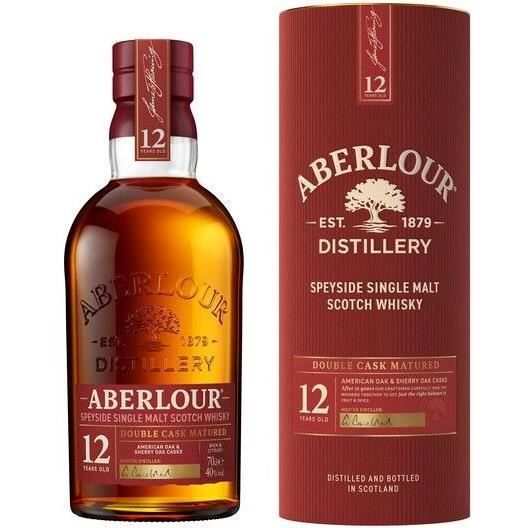 Aberlour - 12 anni - Scotch Single Malt Whisky con confezione regalo - 40,0% vol. - 70 cl - senza confezione regalo