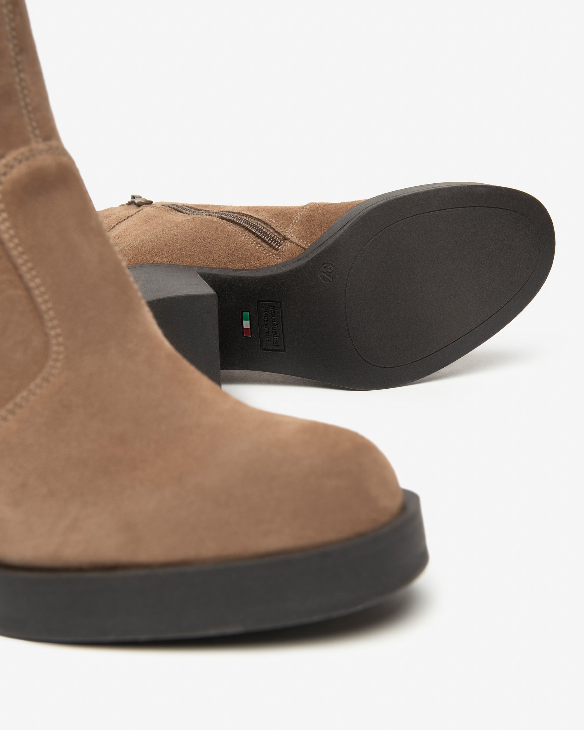  Damen-Wildlederstiefeletten