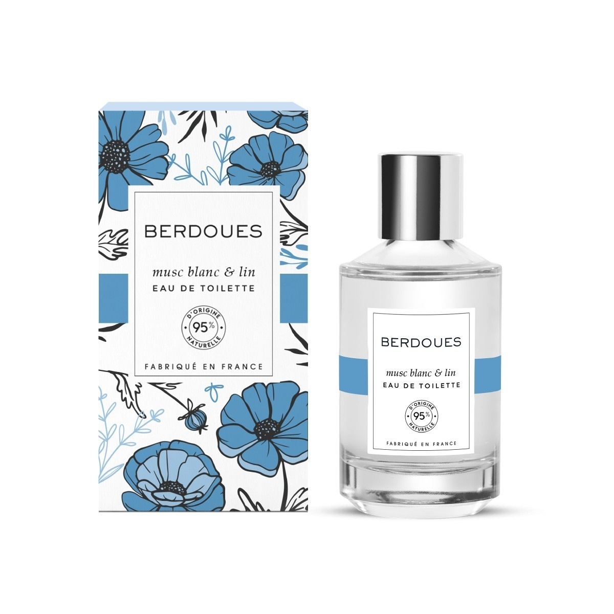 Toaletná voda Berdoues Musc Blanc & Lin - 100 ml
