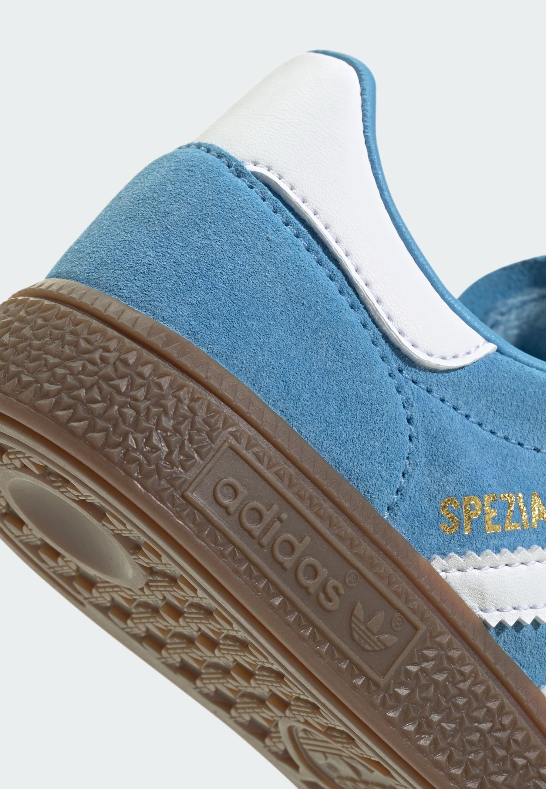 adidas Originals HANDBALL SPEZIAL UNISEX - Sneaker - hellblau mit weißem Gummi