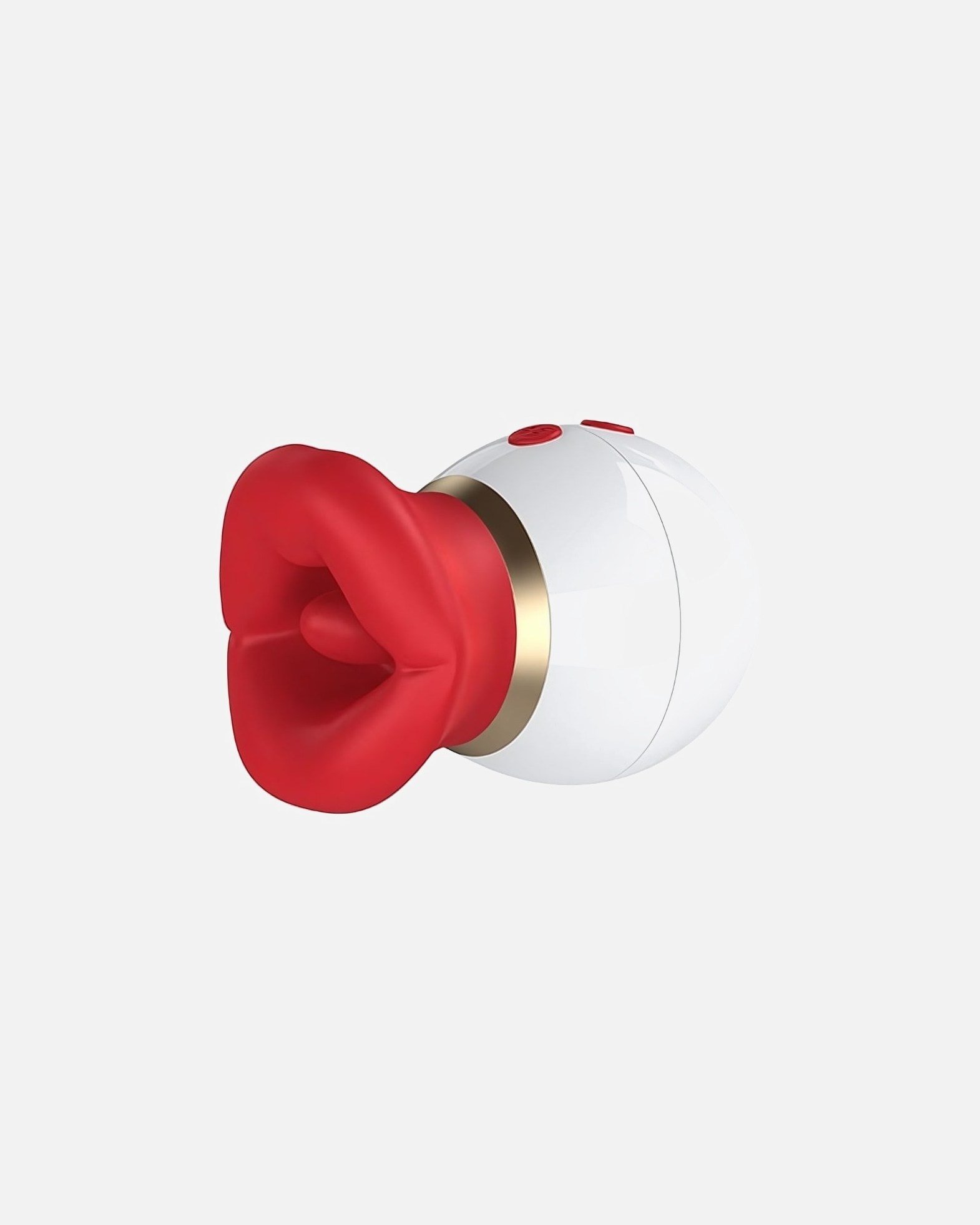 Erotický doplnok Intima - sací vibrátor Red Lips - červený