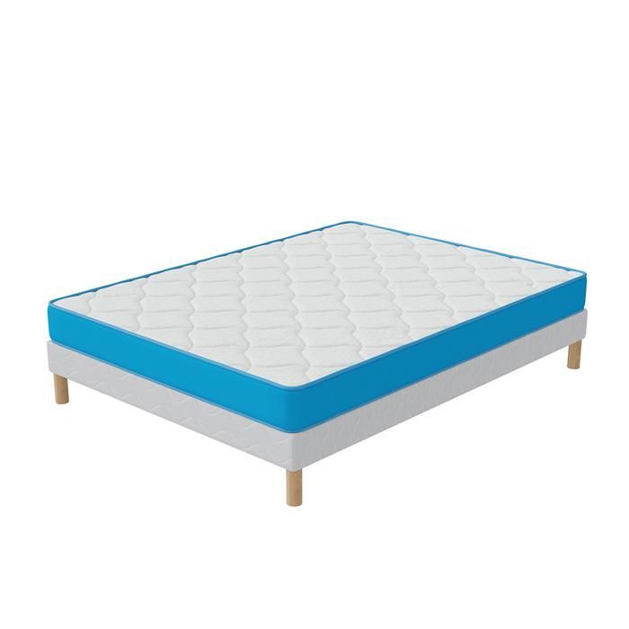 Fresh Memory Bed Base + Mattress Set 160x200 cm – Height 15 cm