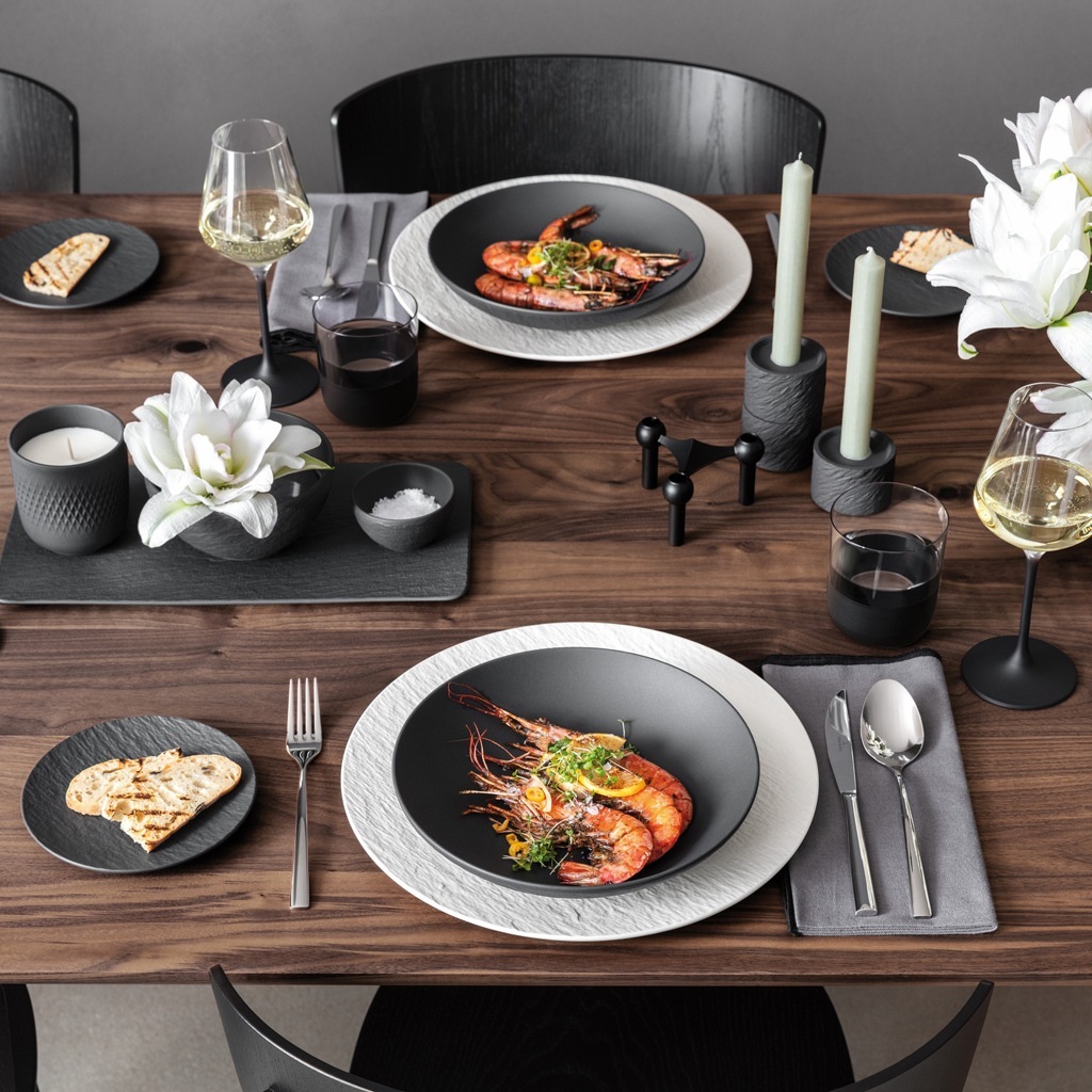 Villeroy & Boch kūkas šķīvis “Manufacture Rock” – 1 gab.