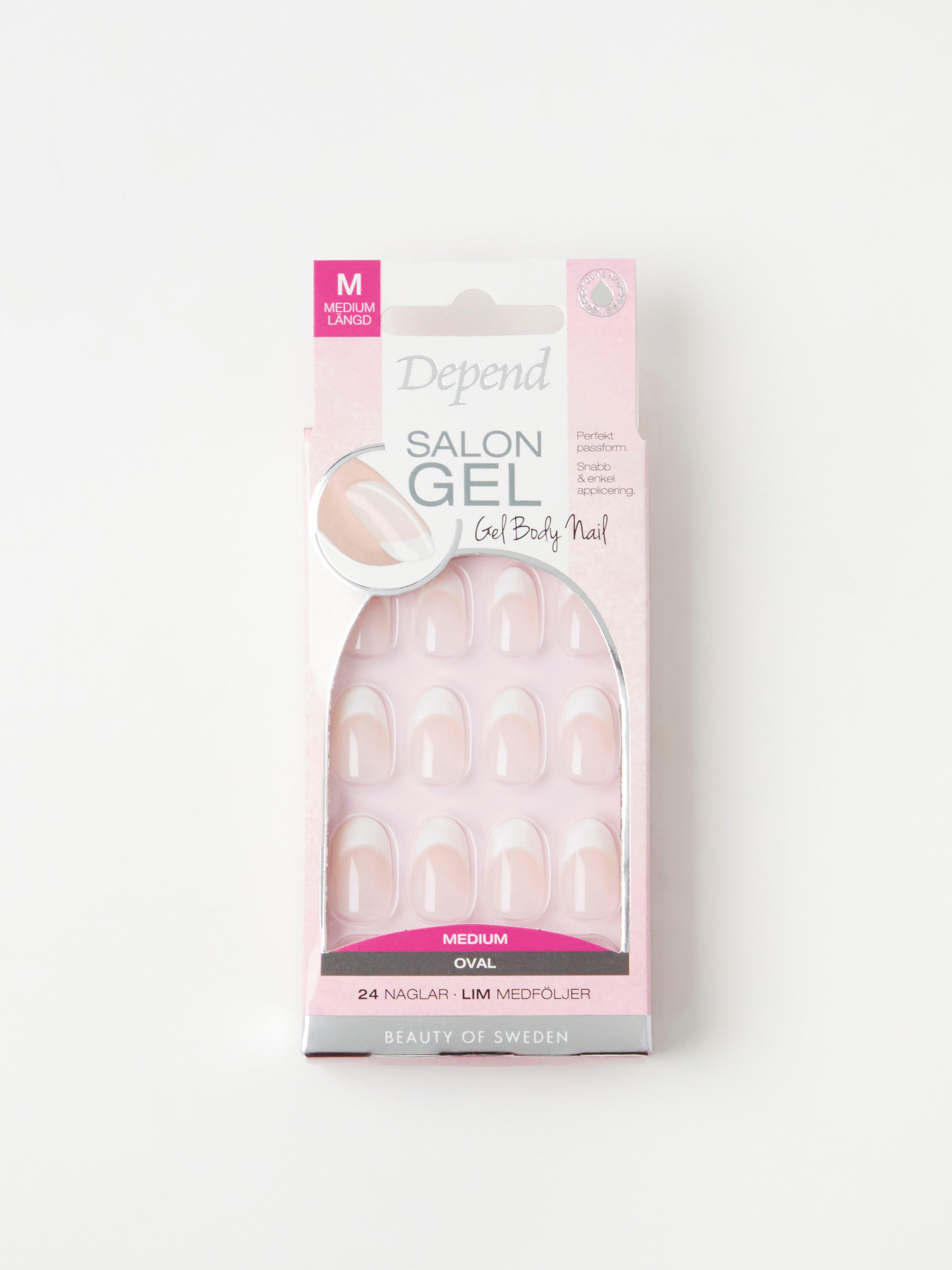 Depend Salon Gel Nude Oval Sem Cor