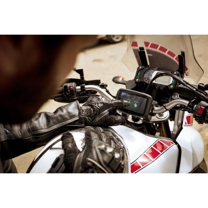 GPS moto TomTom Rider 50 - Cartographie Europe 24 - Wi-Fi intégré - Lecture des messages