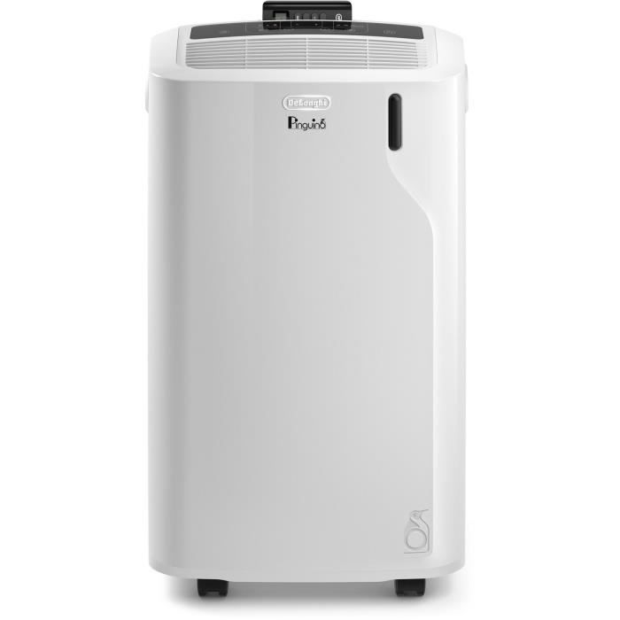 Aire acondicionado portátil DELONGHI PAC EM82K.1 - 2400 W - Ventilador y deshumidificador - 3 velocidades - Gas R290 - 9400 Btu/h