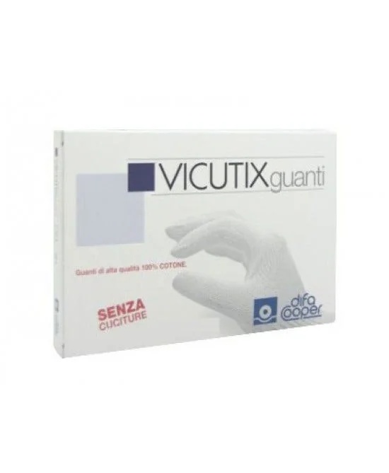 CANTABRIA LABS DIFA COOPER Vicutix antiallergene Baumwollhandschuhe, Größe S