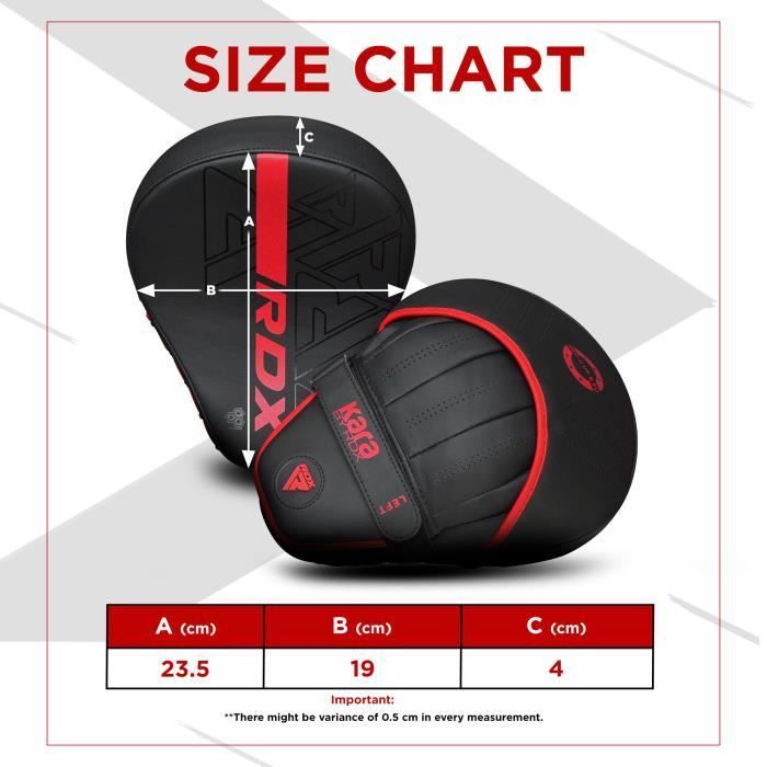 RDX Pattes d'ours Boxe MMA Art Martiaux Pao Muay Thai Kick Boxing Maya Hide Cible D'entraînement Mitaines Focus Pads Taekwondo