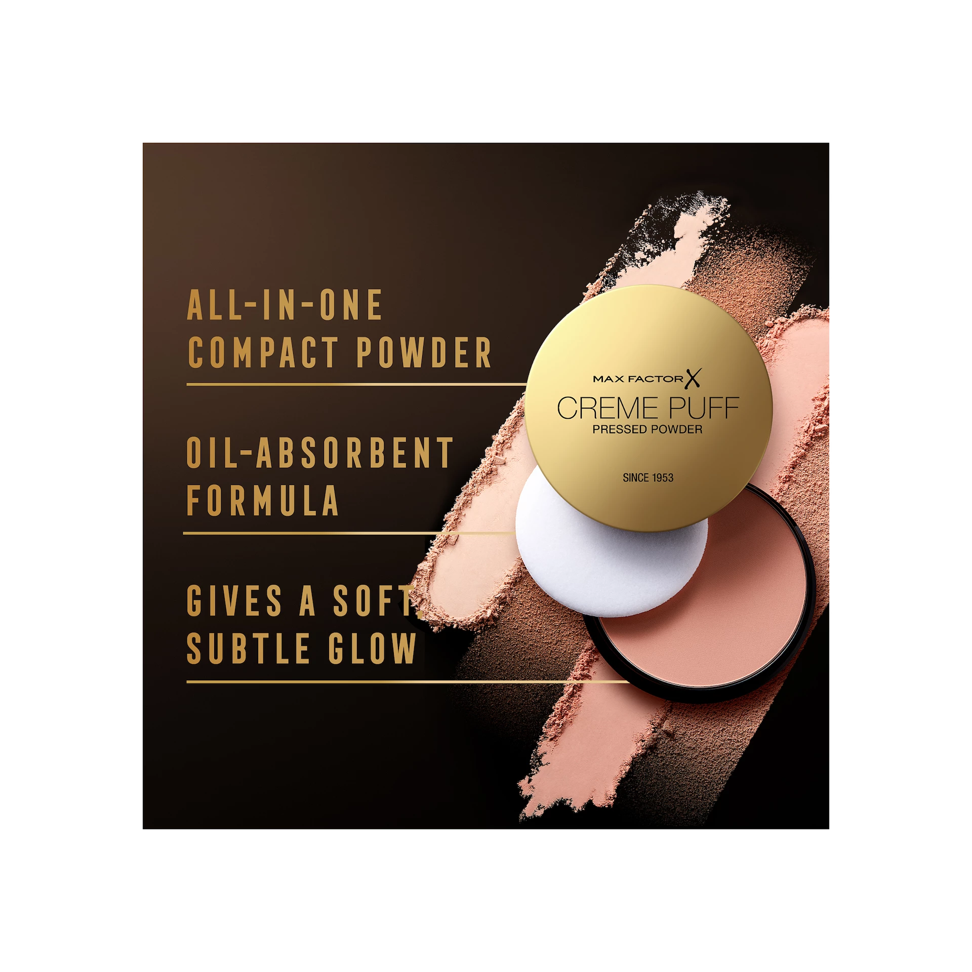 Creme Puff kompaktni puder u prahu 41 Medium Beige - Max Factor