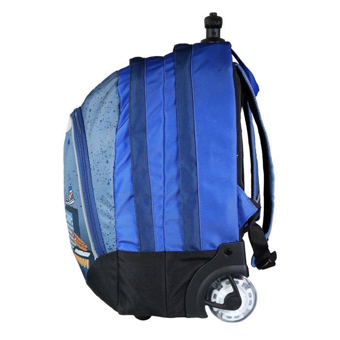 Bodypack 2-Compartment Wheeled Backpack Monster Blue