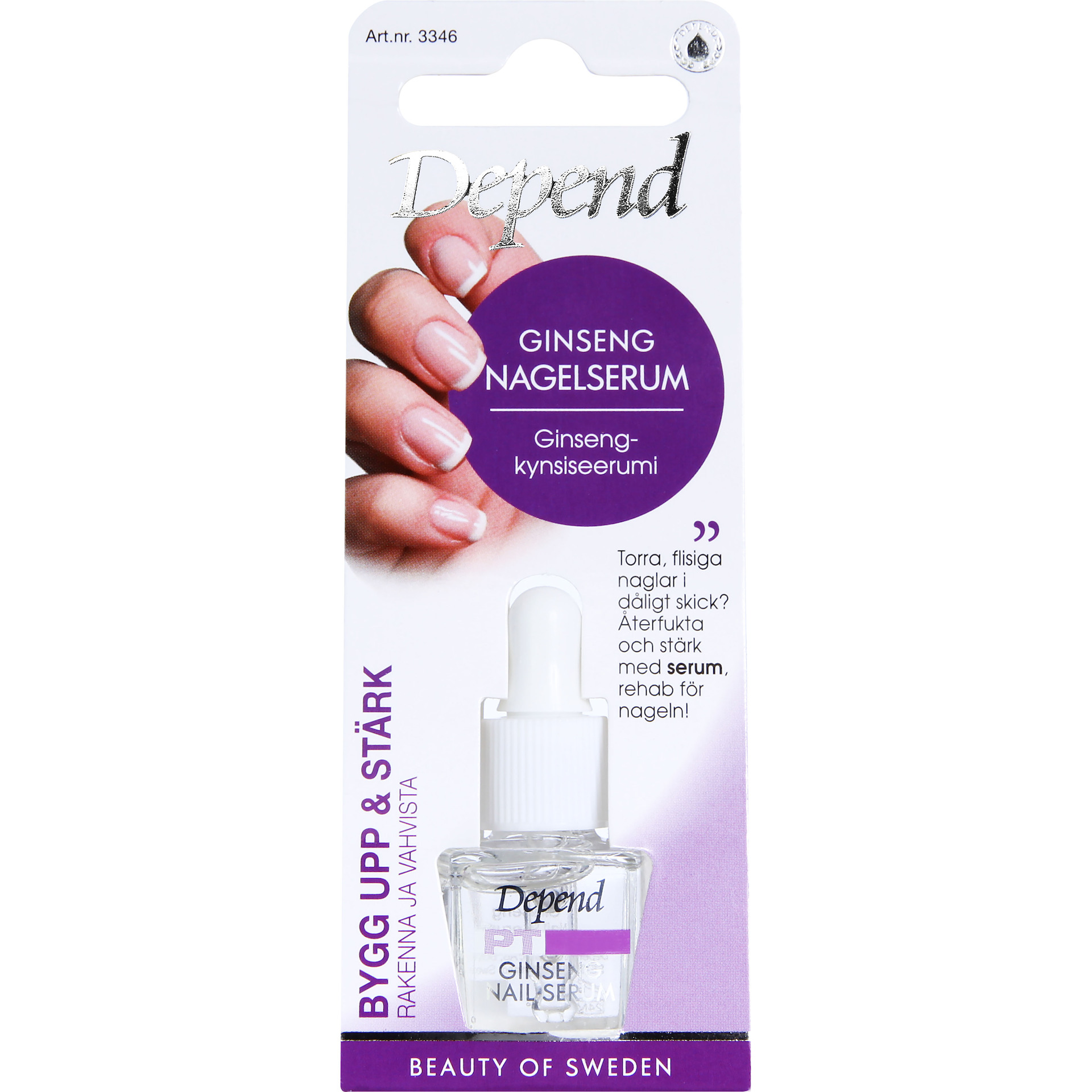 Ser pentru îngrijirea unghiilor Ginzing 8 ml - Depend