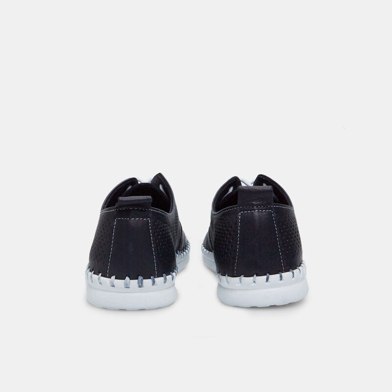 Damskie skórzane buty sznurowane