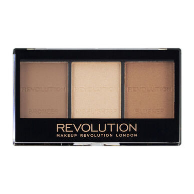 „Makeup Revolution Ultimate Brighten And Sculpt“ rinkinys šviesiai/vidutiniškai 04 11 gr 11 gr