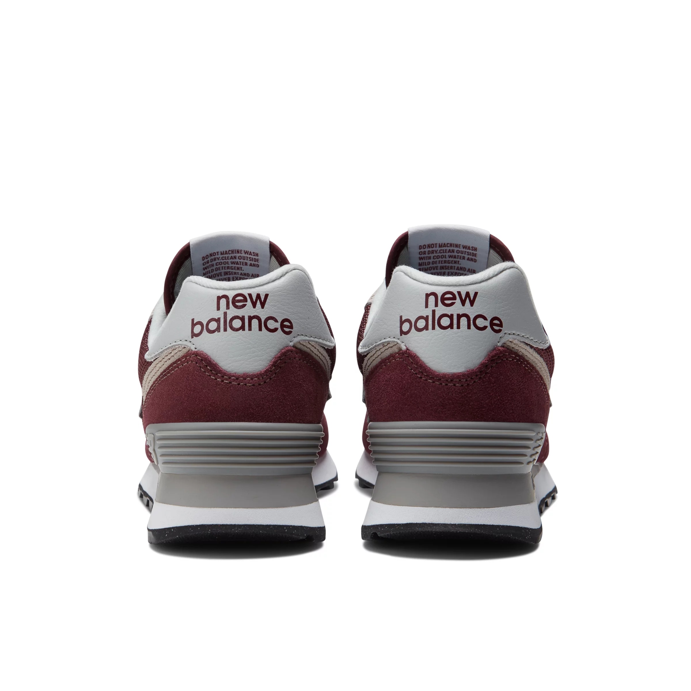 574 Core Burgundy with White