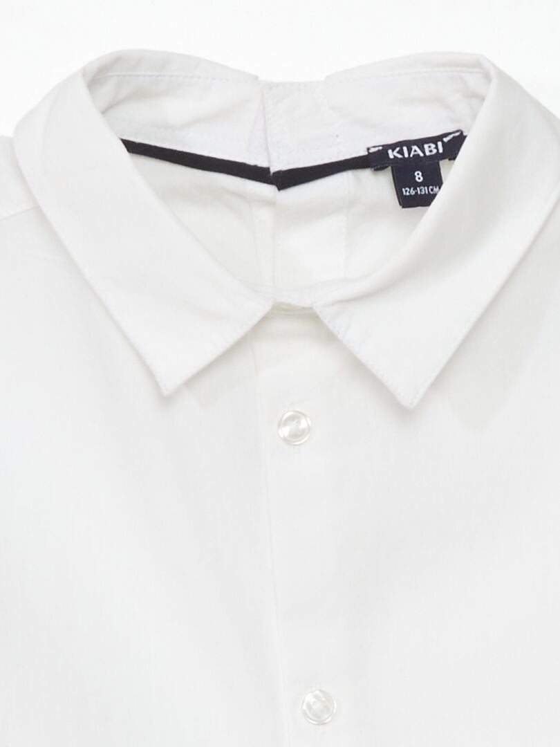 Camisa de popeline - So Easy - Branca