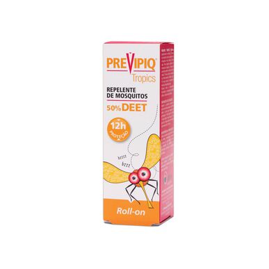 Previpiq Roll-on hyönteiskarkote Tropics 50% DEET 50 ml