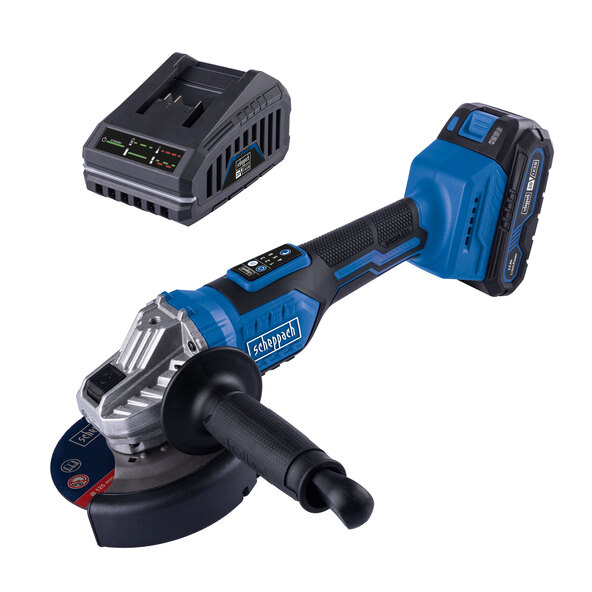 Cordless angle grinder BC-AG125-X brushless, incl. battery & charger